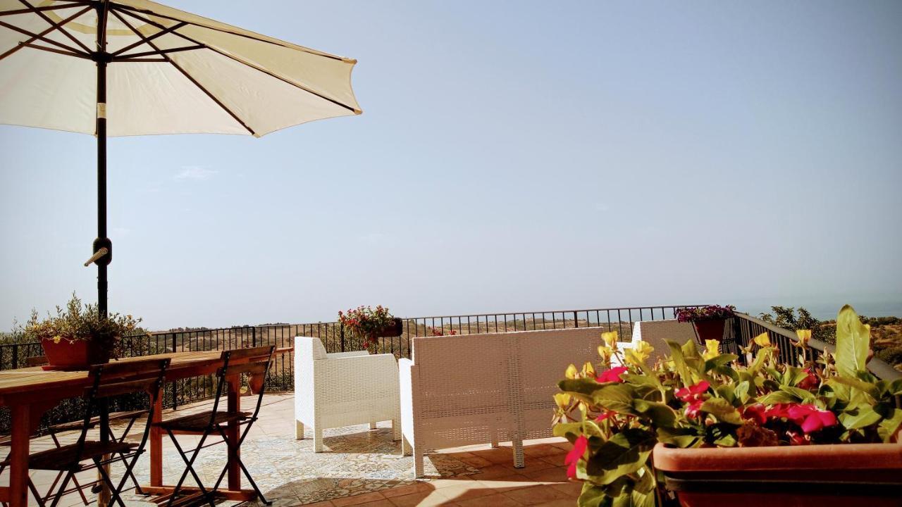 Villa Immersa In Oliveto Vista Mare Sciacca Exterior foto