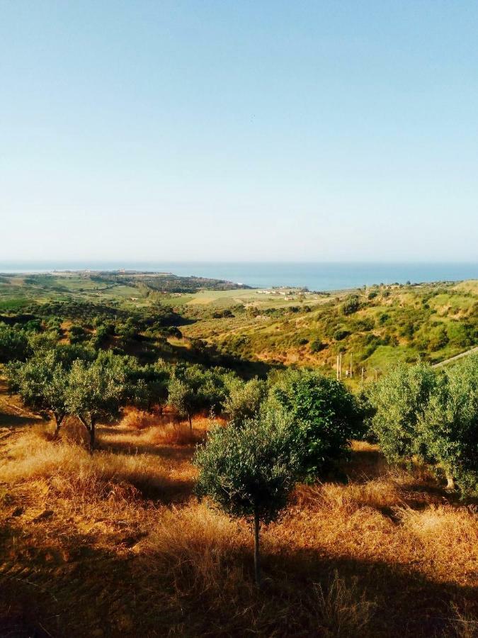 Villa Immersa In Oliveto Vista Mare Sciacca Exterior foto